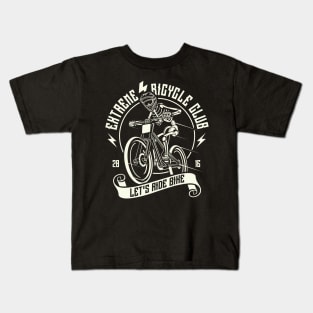 Extreme Bicycle Club Let’s Ride Bike Racing Kids T-Shirt